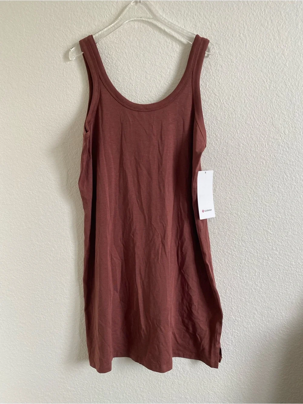 Lululemon Classic-Fit Cotton-Blend Scoop Dress